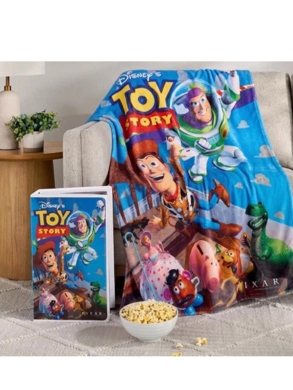 Disney Pixar Toy Story Plush Throw Blanket